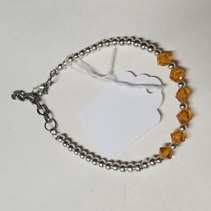 November birthstone bracelet